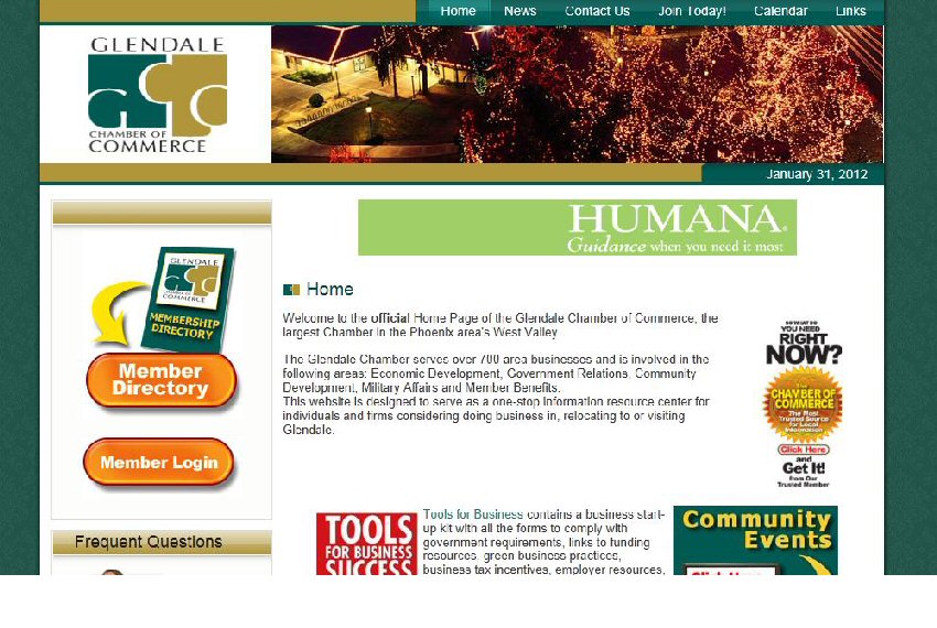 Glendale Chamber of Commerce, Arizona