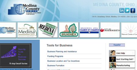 Click to see how Medina County partnered with cities and chambers