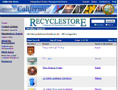 RecycleStore helps promote businesses that divert items from the waste stream.