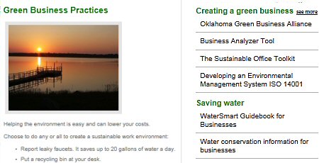 Click to see Shawnee Chamber's Sustainable Business page